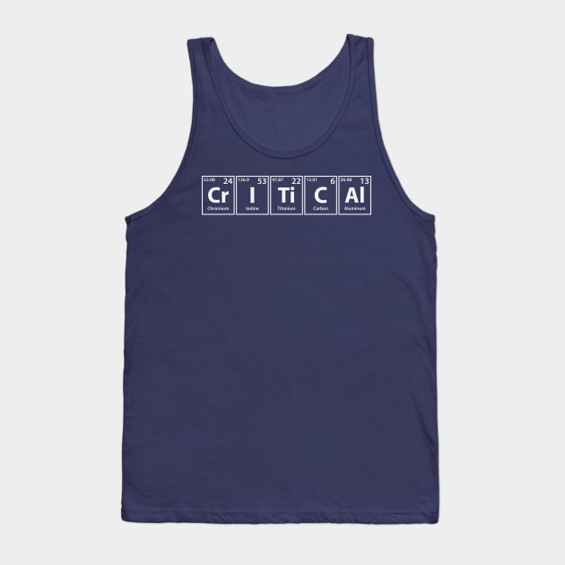 Critical Elements Spelling Tank Top by cerebrands